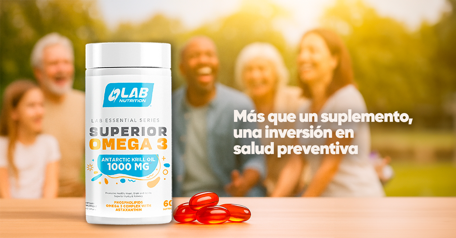 Con astaxantina y alta absorción, el Krill Oil 1000 mg apoya tu mente, piel y articulaciones. 💪💆♀️ Tómalo cada día y potencia tu salud. #Omega3 #Bienestar